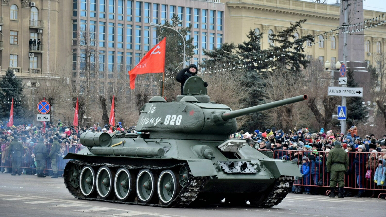 Мероприятия, запланированные на День Победы в Волгоградской области