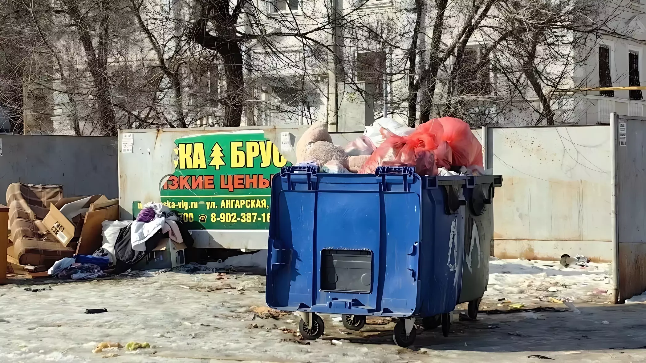 В Волгограде растет число экоактивистов, которые озабочены невывозом мусора