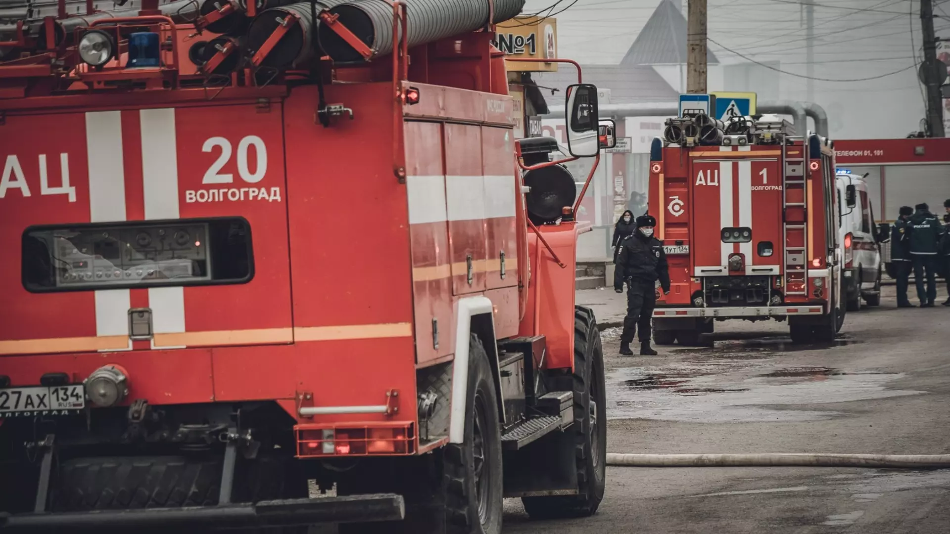 Что известно о пожаре на улице Загорской в Волгограде