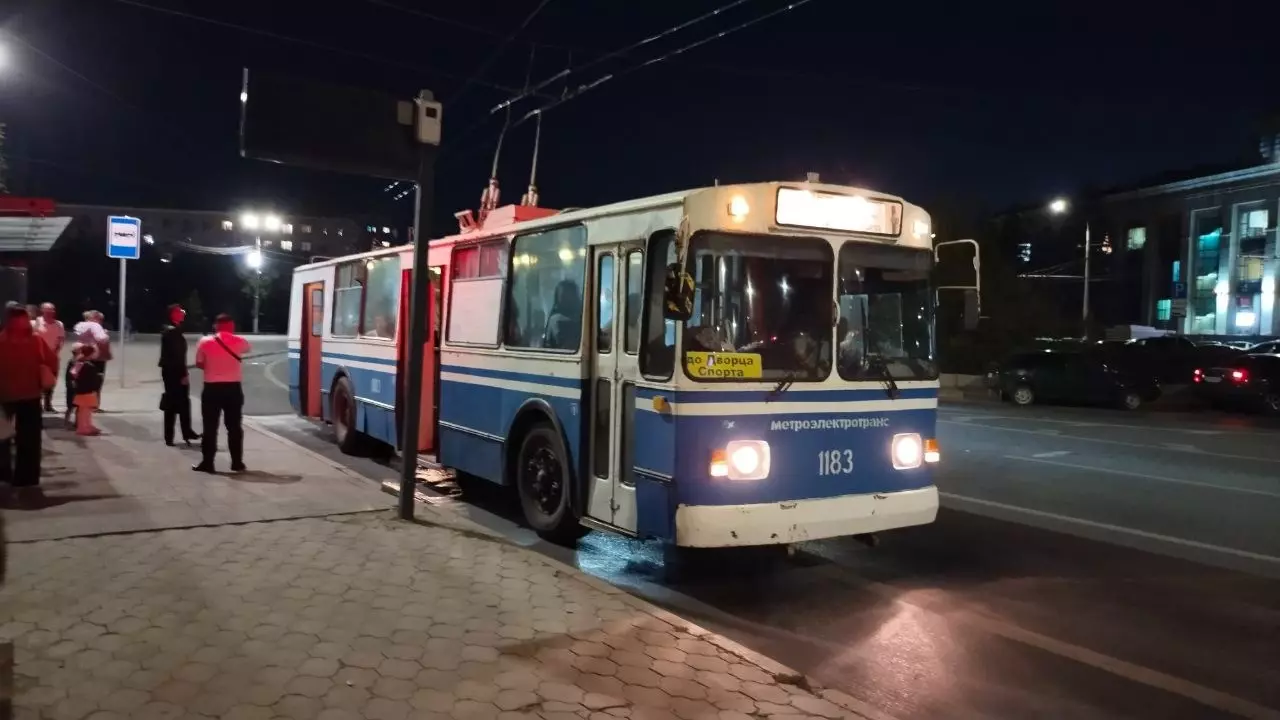 Некоторые троллейбусы следуют по укороченному маршруту в Волгограде