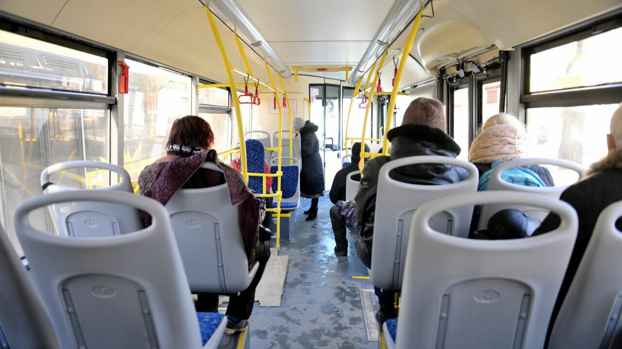 Полупустые автобусы зимой - редкость для Волгограда