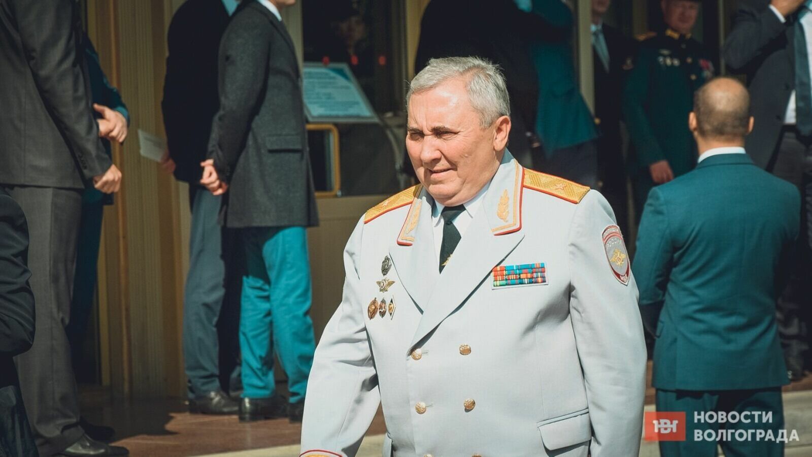 Начальника Волгоградской академии МВД провожают на пенсию