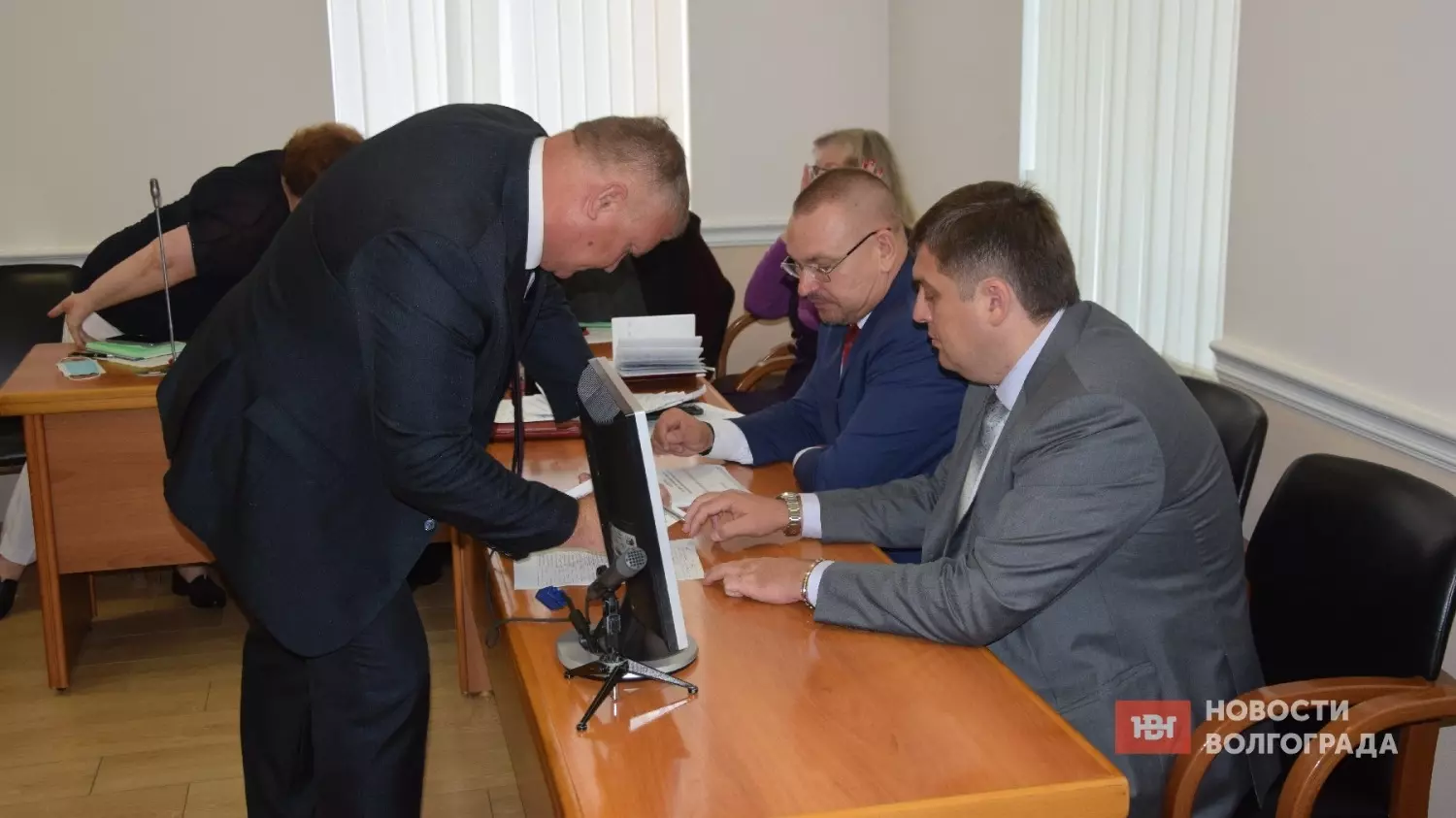Первое заседание Волгоградской городской думы VII созыва