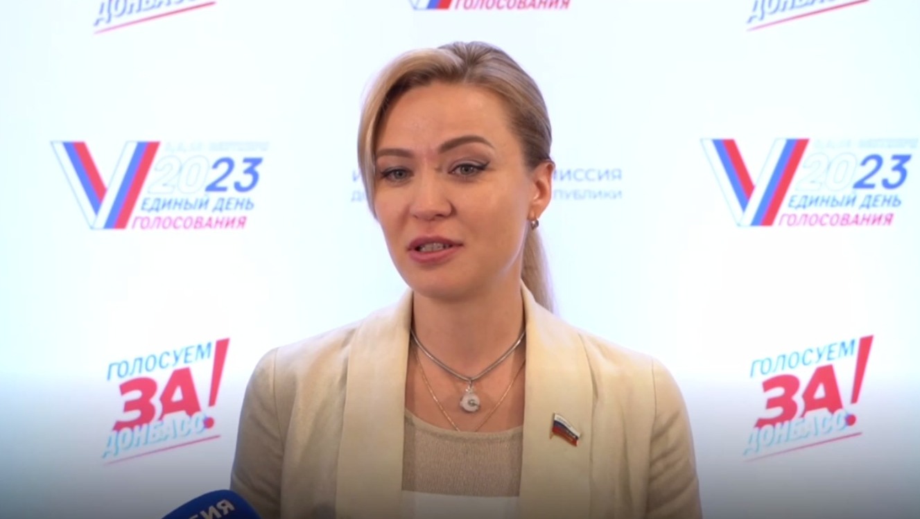 Наталья Никанорова, сенатор РФ от Донецкой Народной Республики
