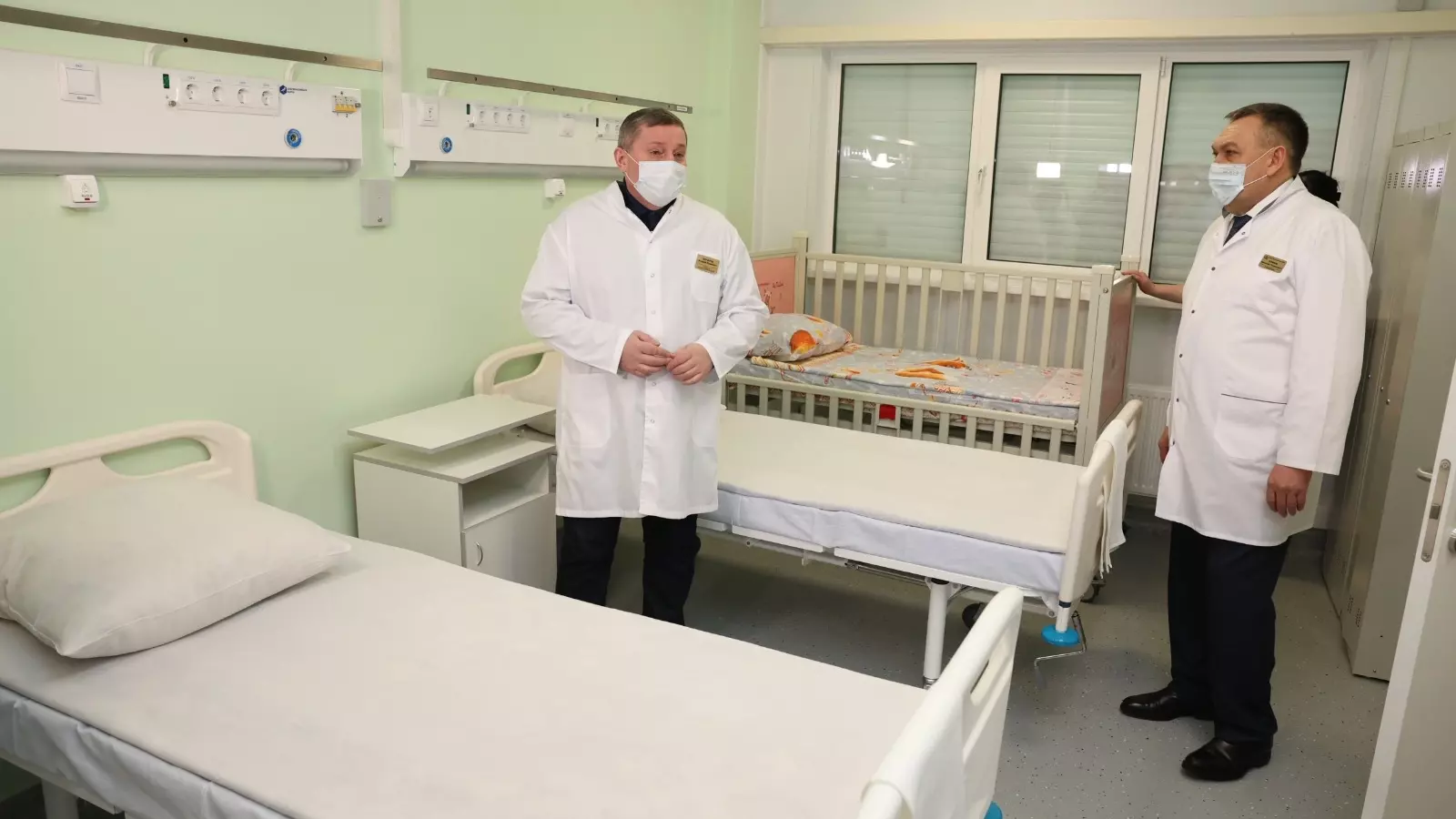 Работу инфекционной больницы проверил Андрей Бочаров в Михайловке