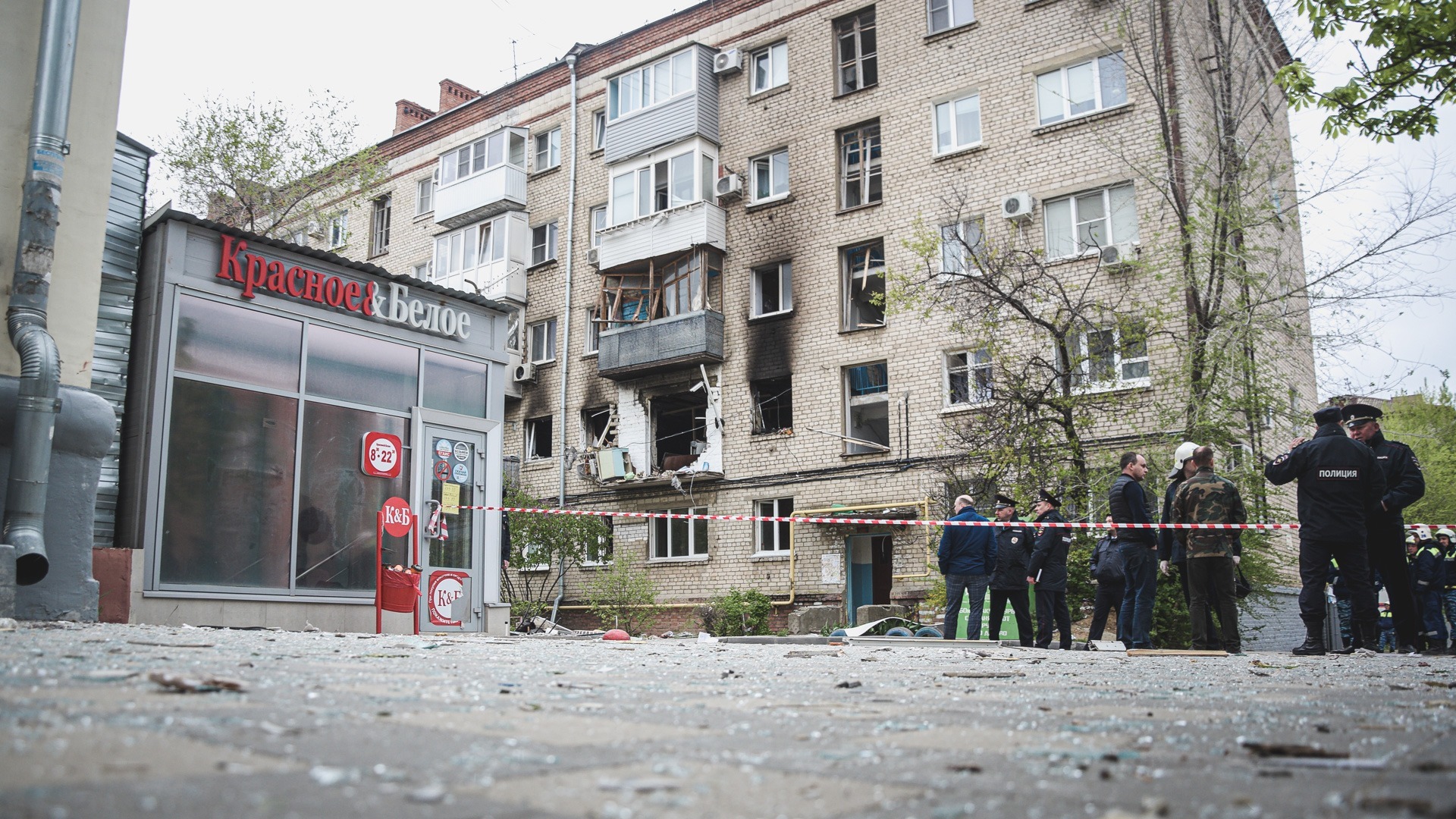 Мародеры атаковали дом на улице Титова в Волгограде после взрыва газа