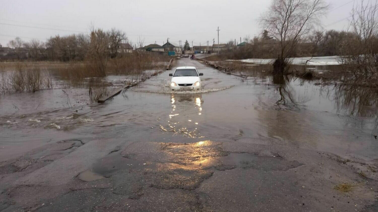 Резко вырос уровень воды на шести реках Волгоградской области