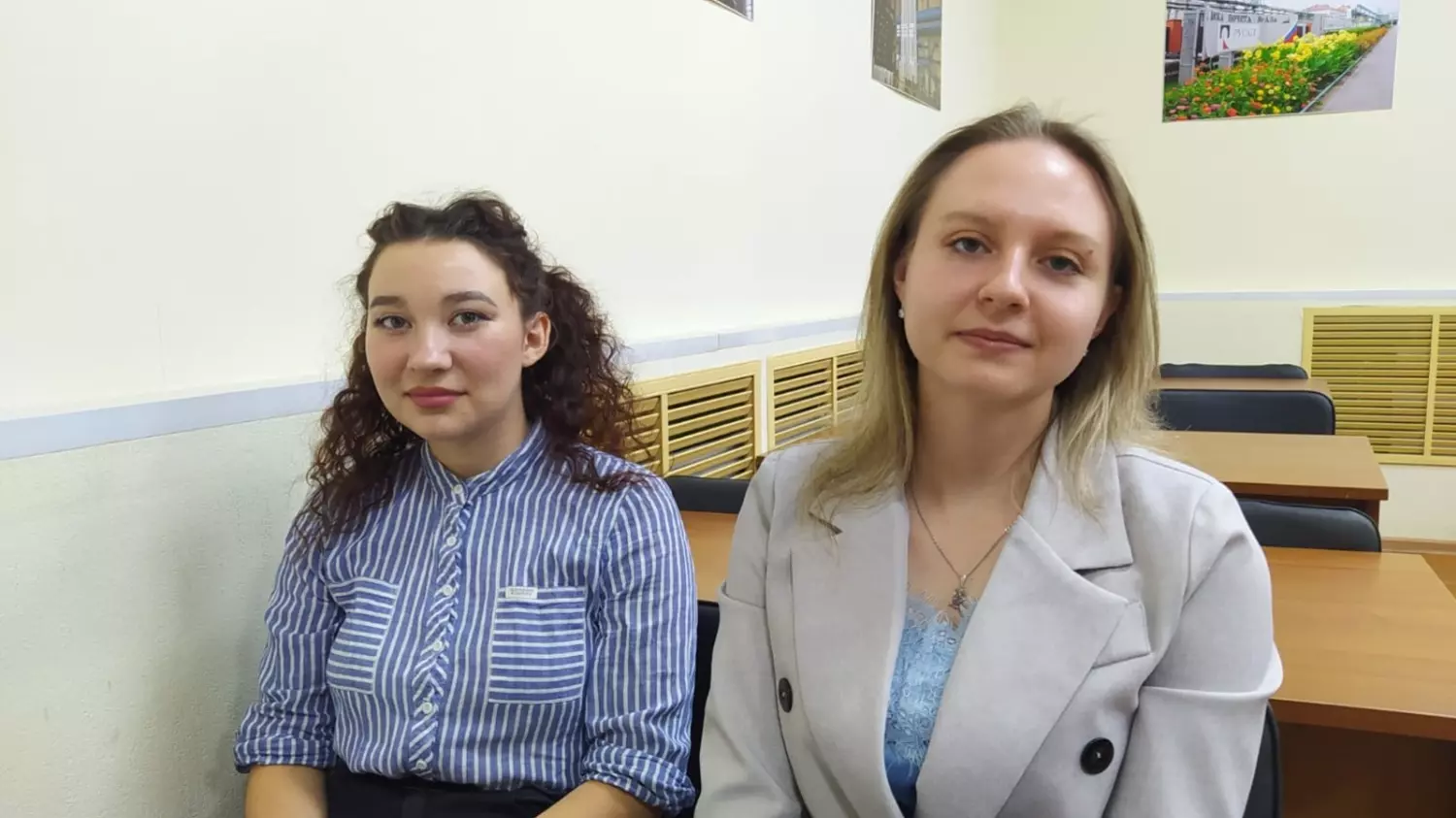 Кристина Новикова (справа), студентка ВКУиНТ