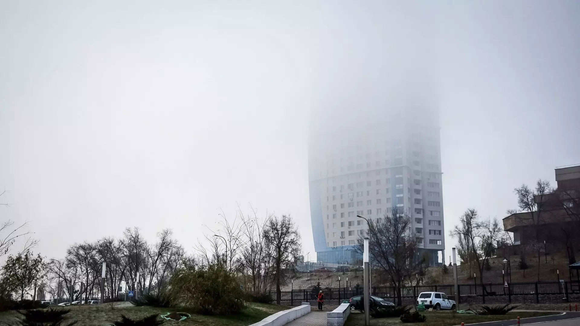 Туман ухудшил видимость на волгоградских трассах