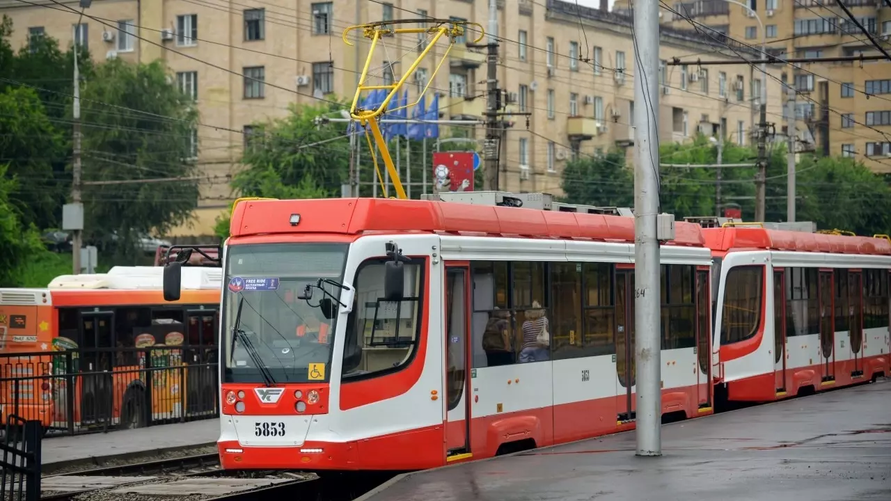 Движение трамваев парализовало в Волгограде