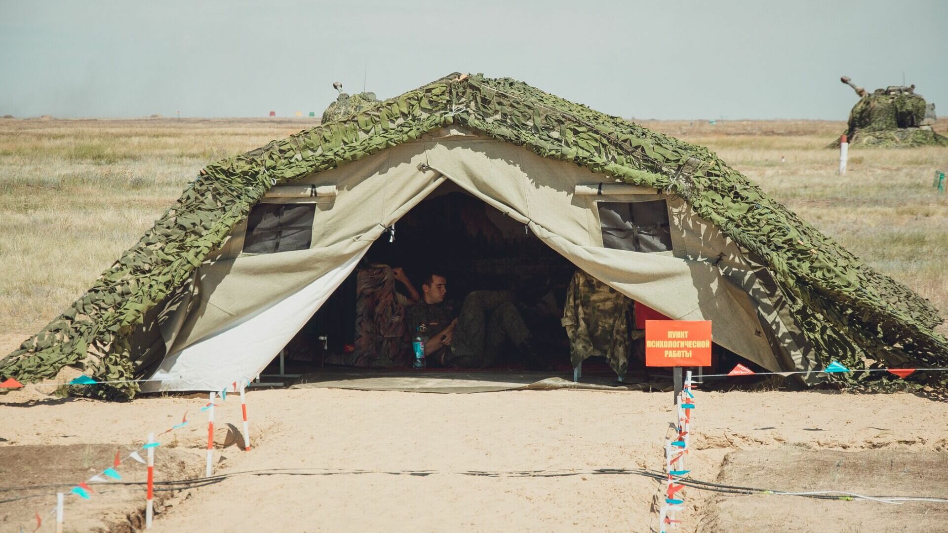 Шесть палаточных лагерей для резервистов развернули на полигонах под Волгоградом