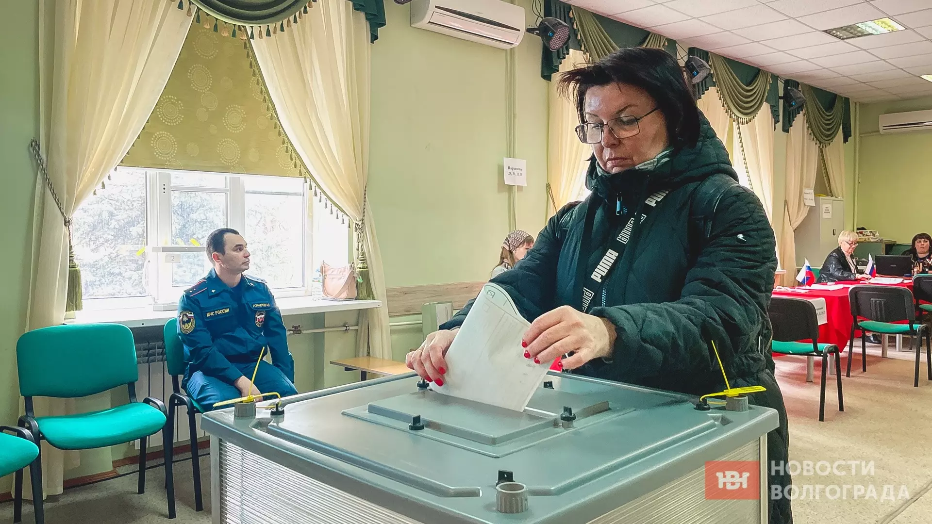 Треть жителей Волгоградской области проголосовали на выборах президента РФ
