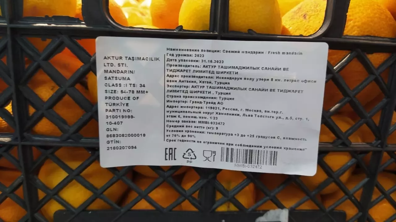 Самые дешевые мандарины в Магните в Волгограде