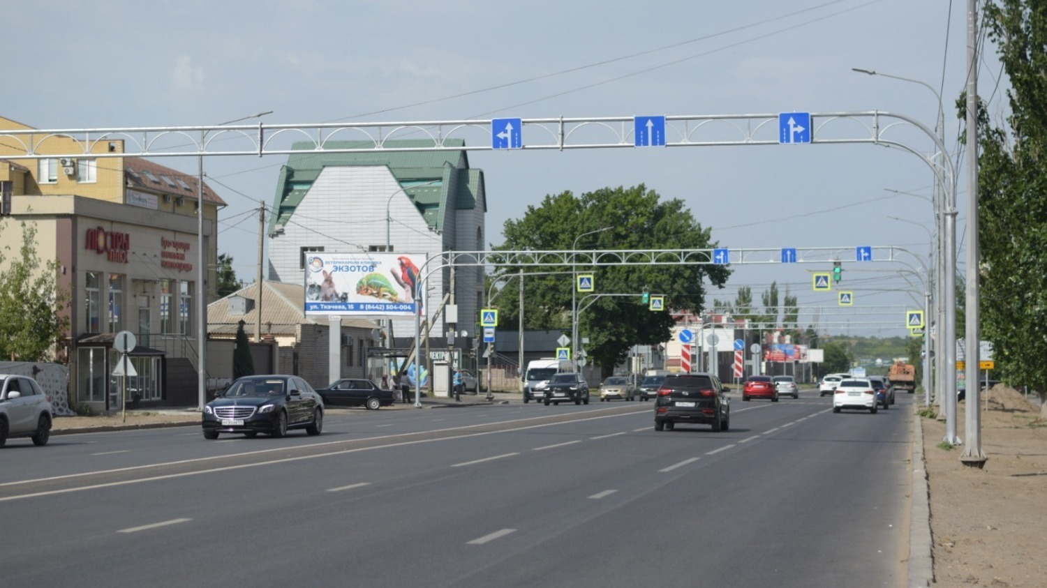 Два поворота налево запретили в центре Волгограда
