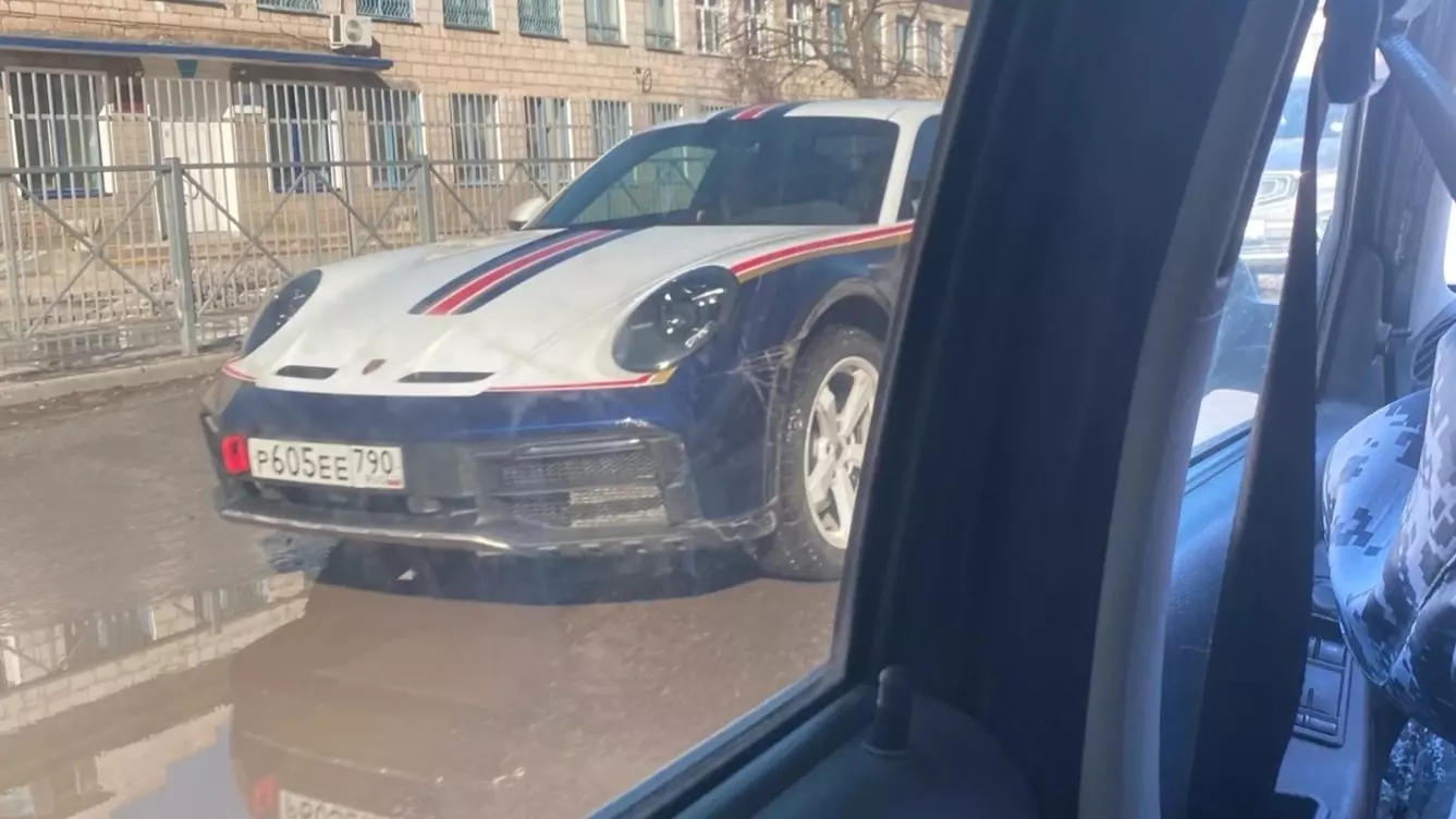 Редкий гоночный Porsche заметили под Волгоградом