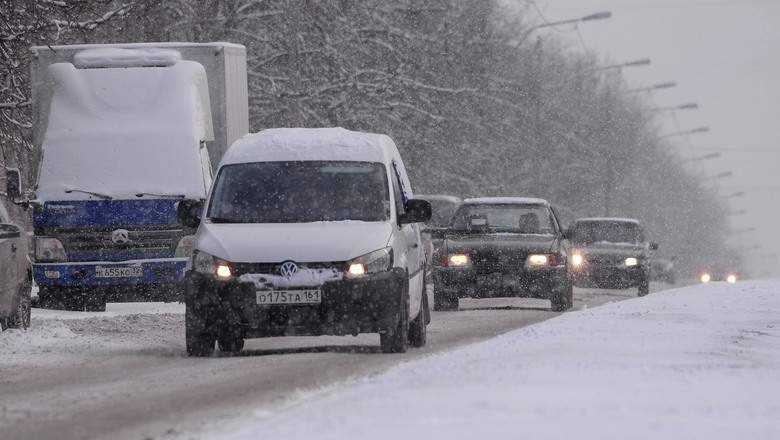 Волгоградская область серьезно готовится к непогоде: на трассах будут пункты помощи