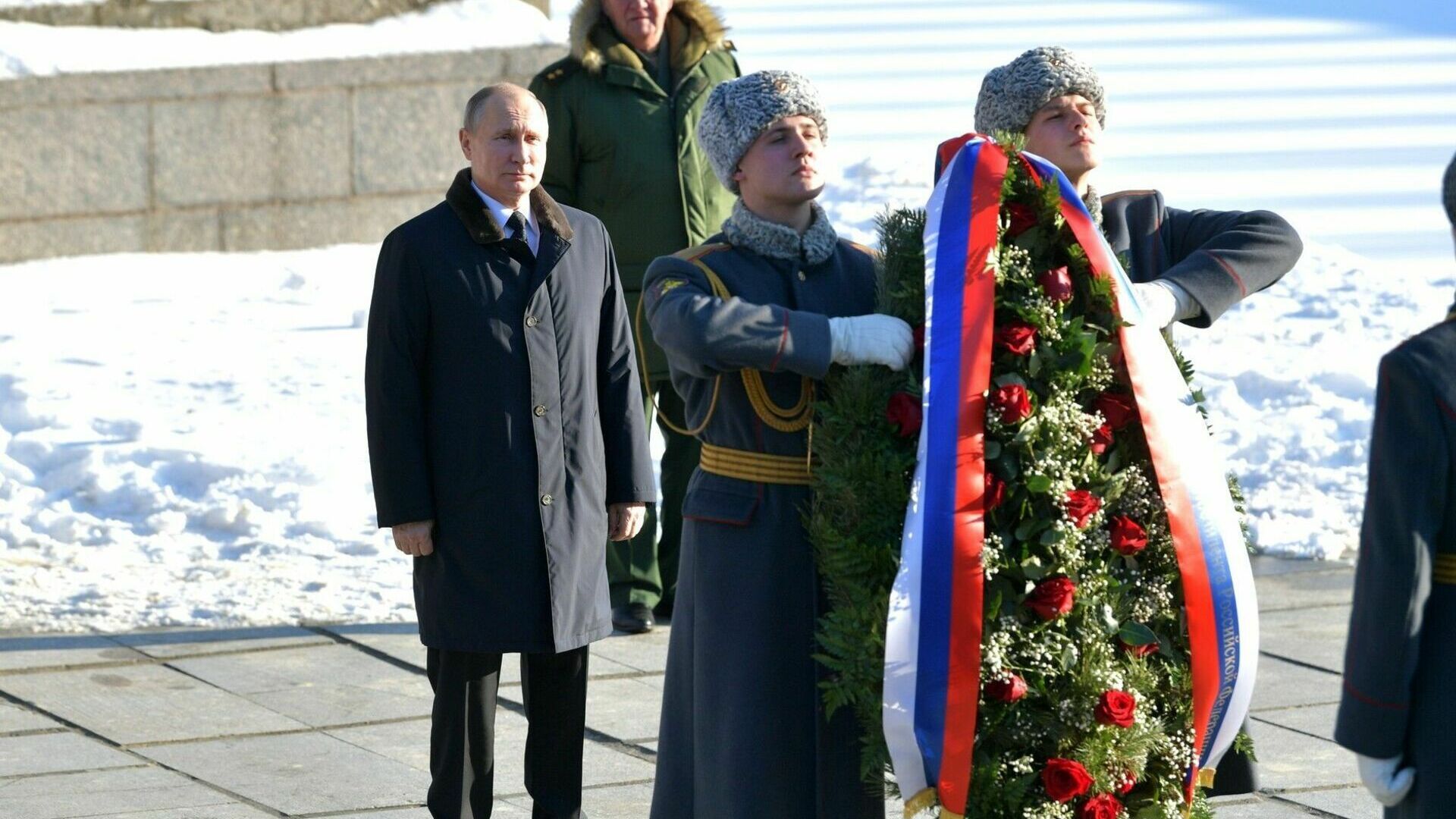 Путин в Волгограде