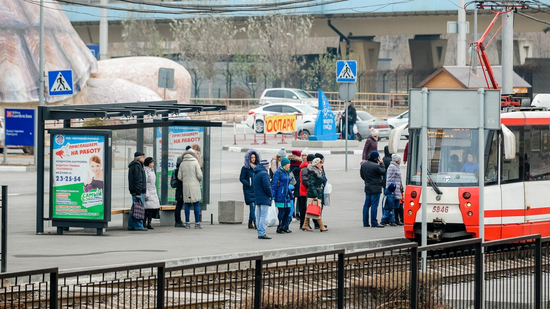 Трамвай № 2 снова ездит по прежнему маршруту в Волгограде