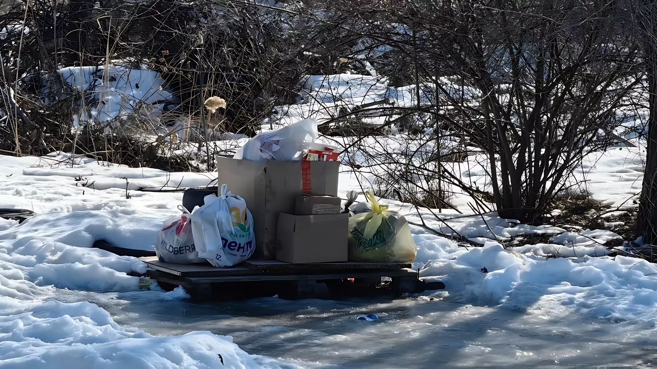 Экоактивист сформировал новую фотоподборку из позорных мусорных курганов