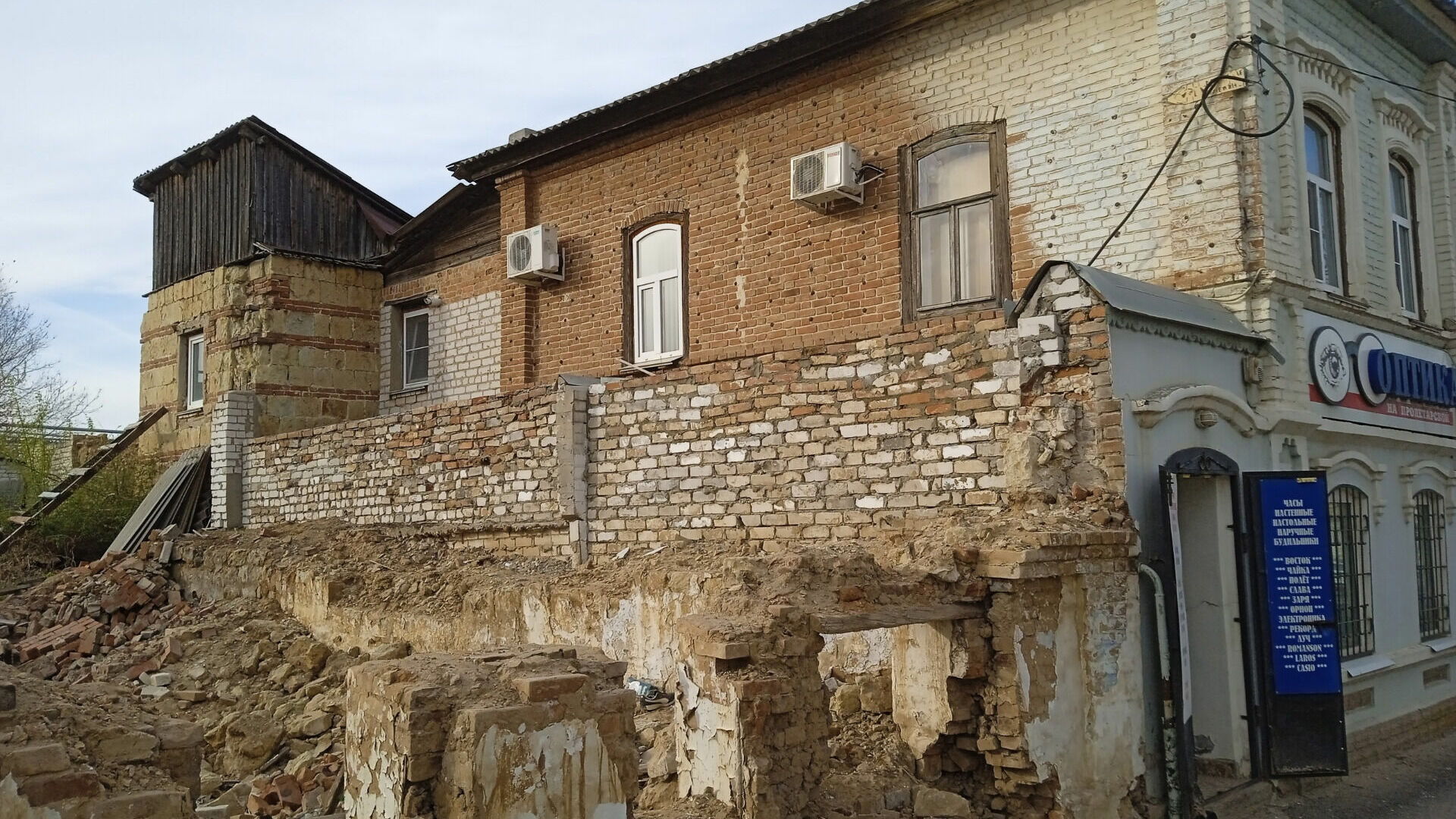 Снесенный старинный дом восстановят в Камышине