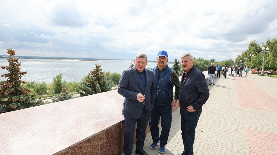 Андрей Бочаров с коллегами поставил задачу по дальнейшему благоустройству города
