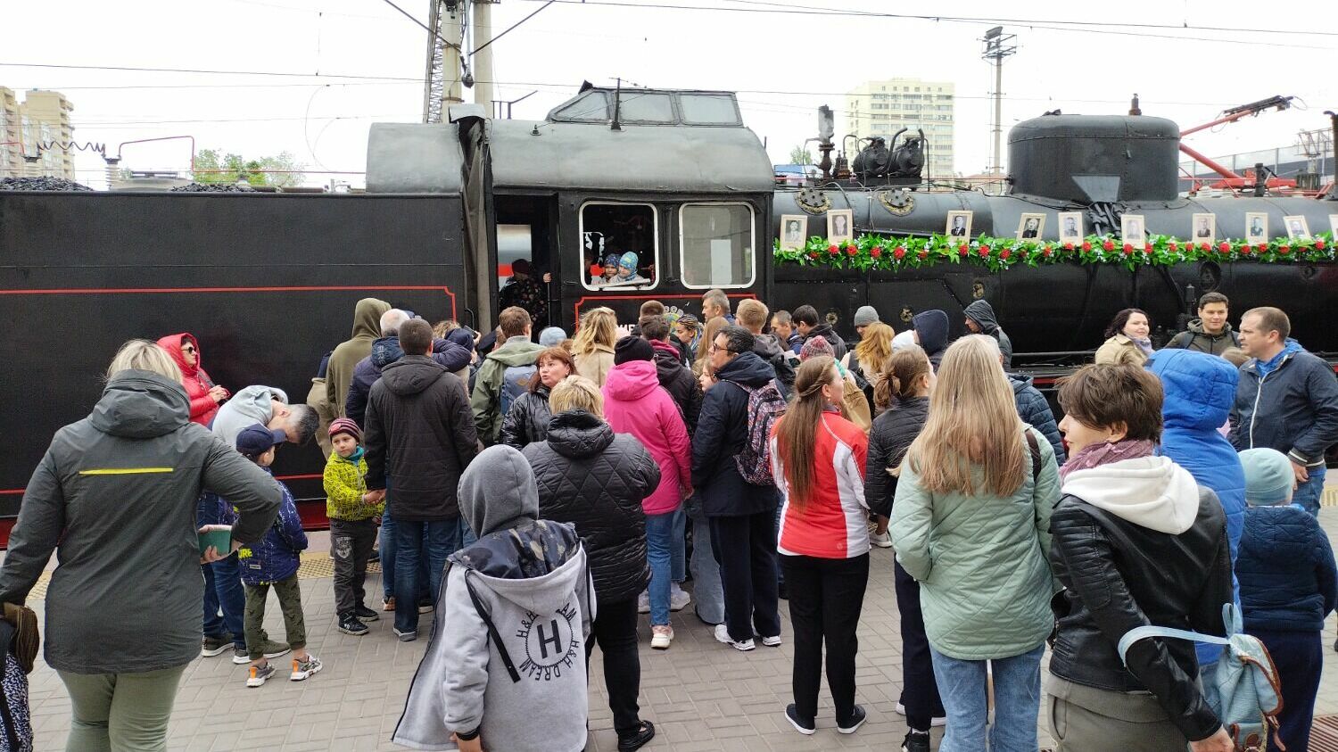 Ретро-поезд «Воинский эшелон» прибыл в Волгоград