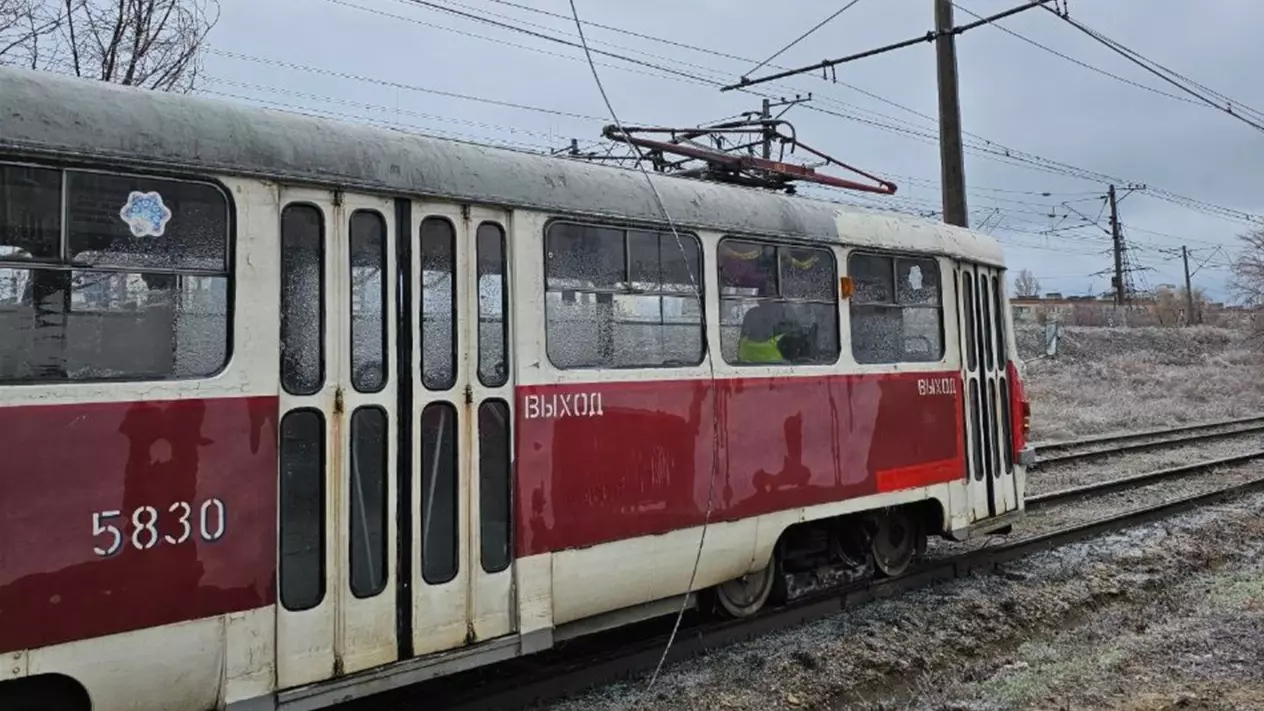 Трамваи остановились в Волгограде