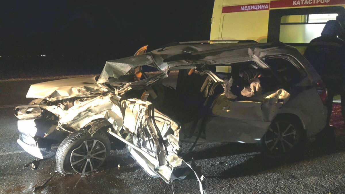 Пассажир «Лады» погиб в ДТП на московской трассе под Волгоградом