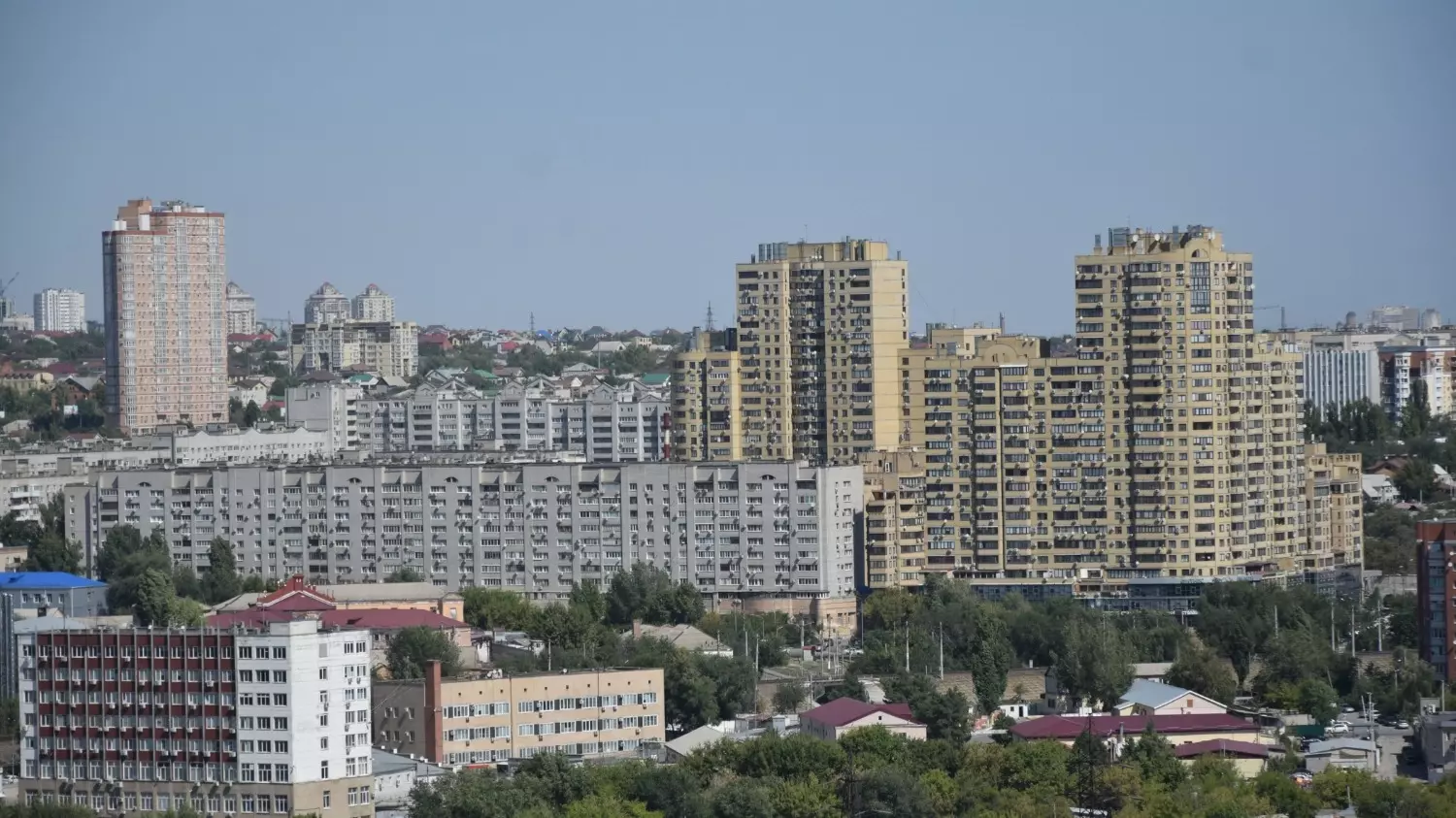 Высотная застройка Волгограда