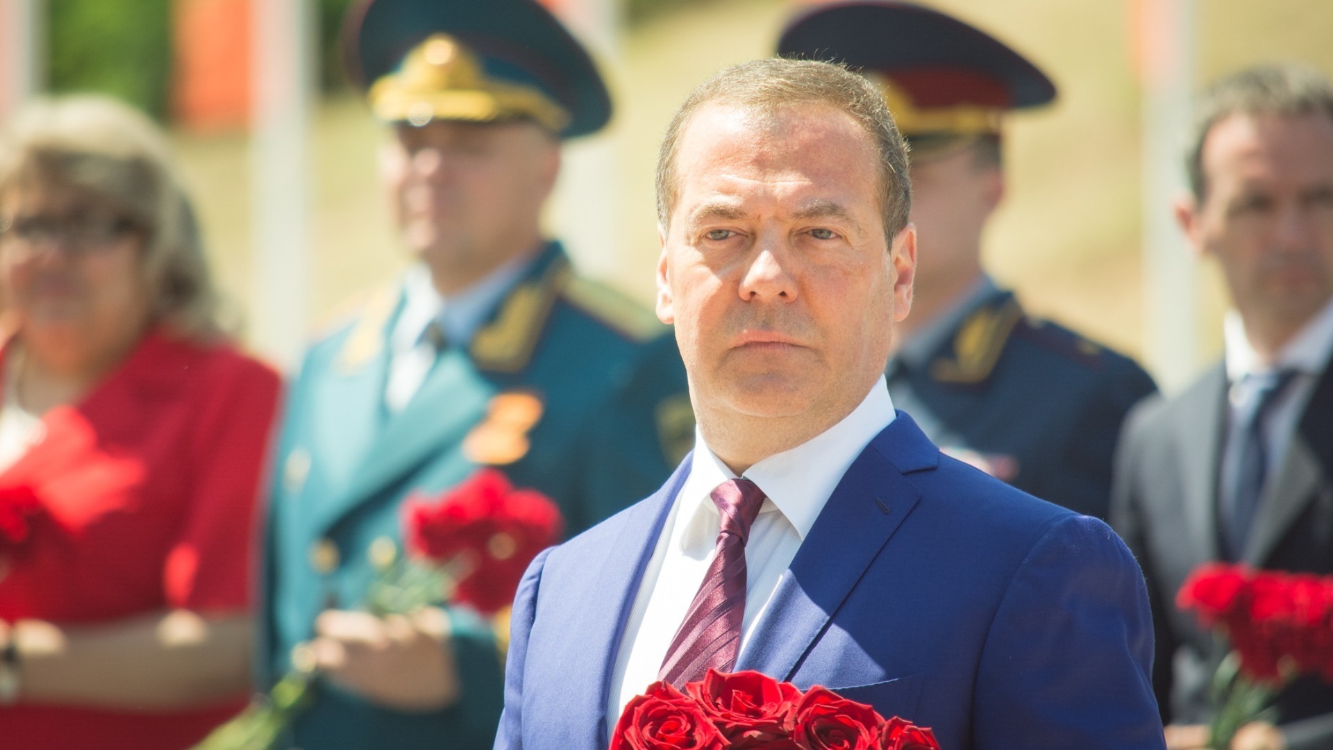 Медведев в Волгограде