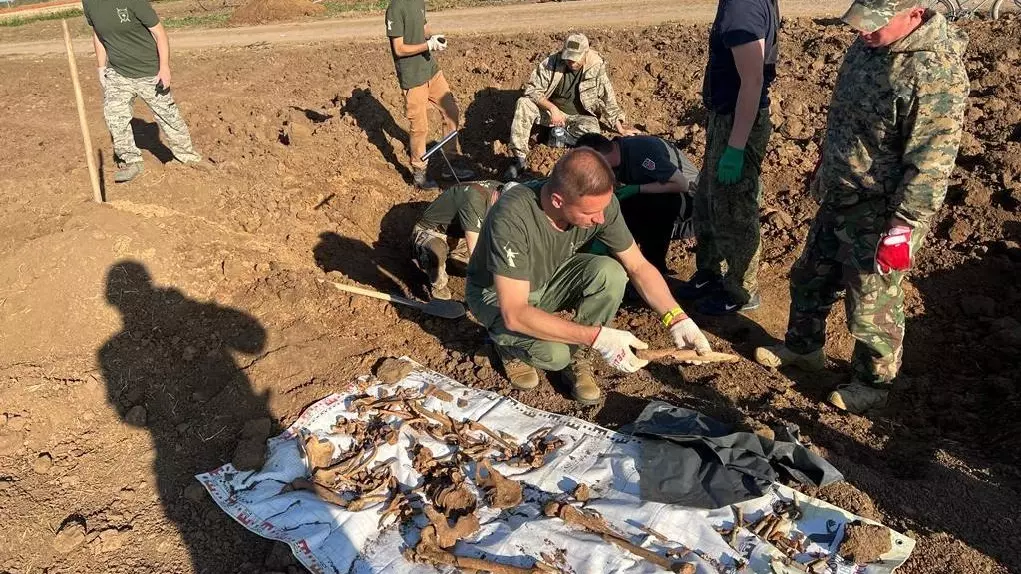 Останки 17 солдат нашли прокуроры под Волгоградом