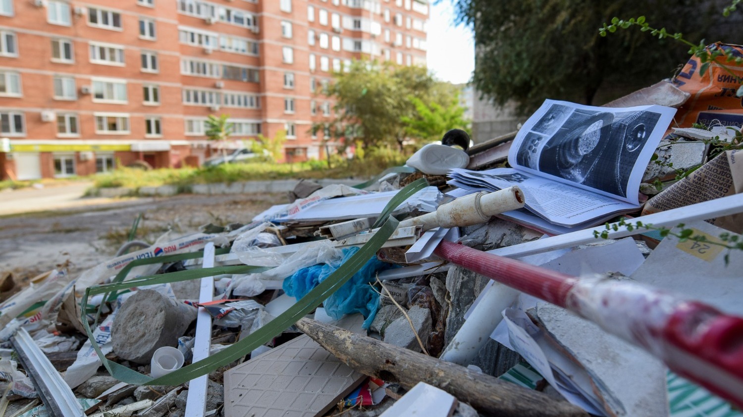 Города и села Волгоградской области утопают в мусоре
