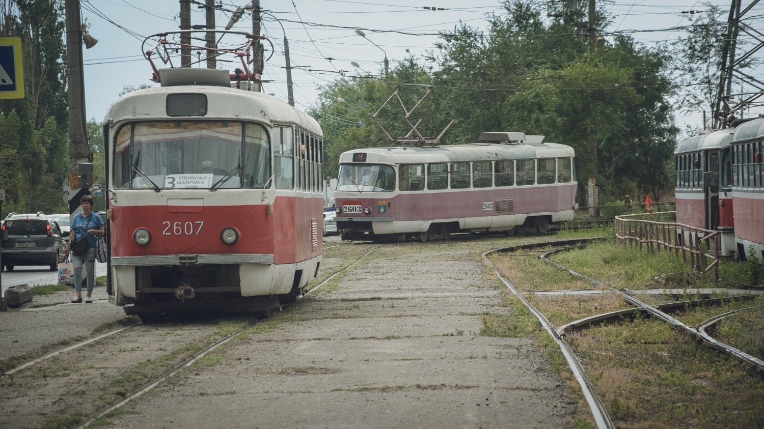 Волгоградский трамвай охватывает 7 районов города