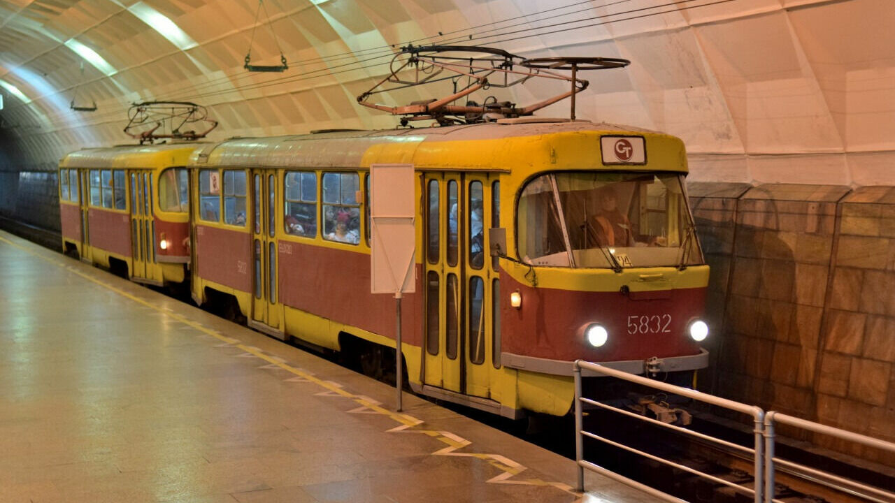 Подземную линию скоростного трамвая затопило в Волгограде