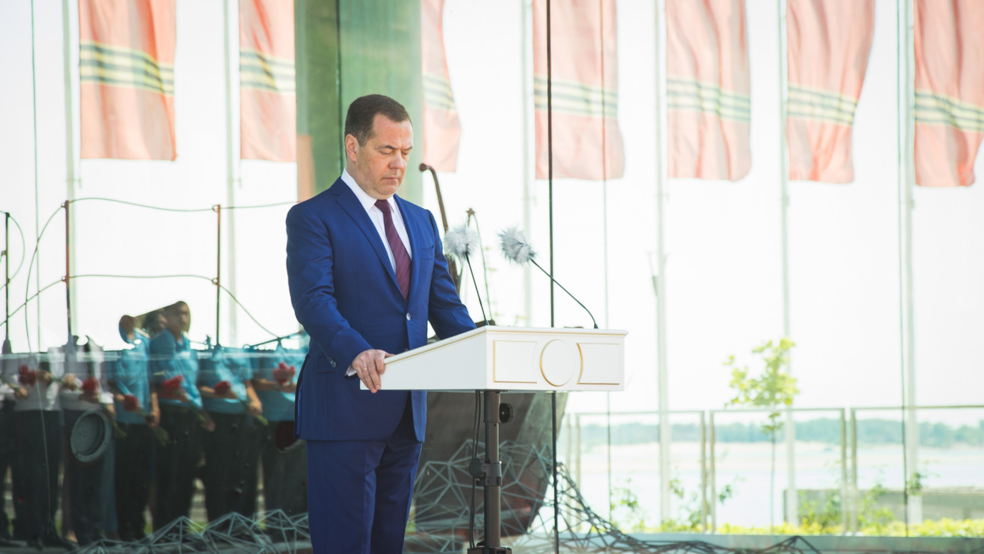 Дмитрий Медведев принял участие в открытии мемориального комплекса БК-31
