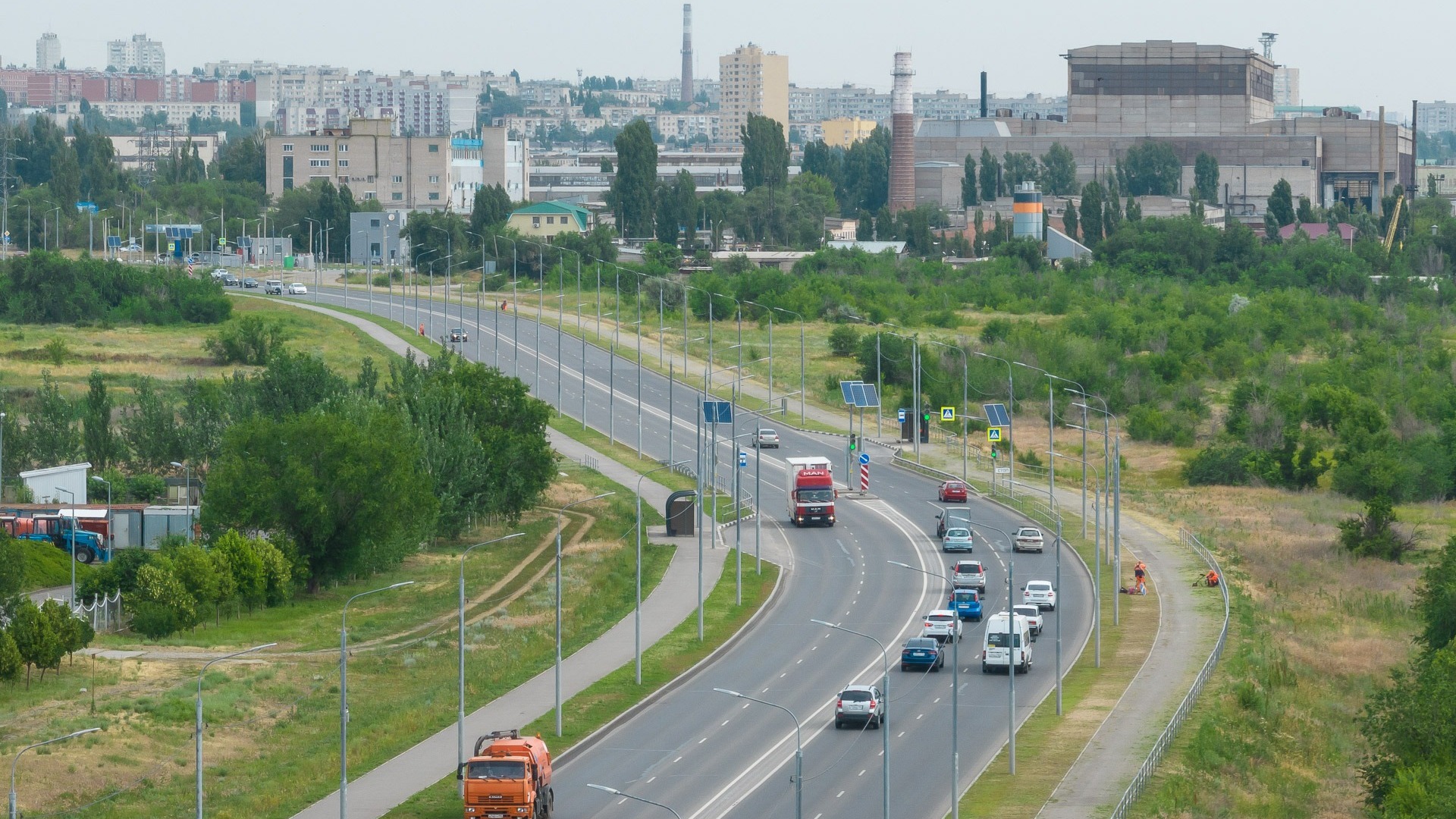 На волгоградских дорогах стали использовать детекторы транспортного потока