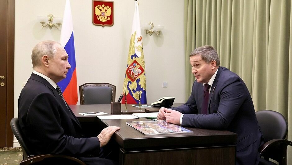Бочаров доложил Путину о развитии Волгоградской области