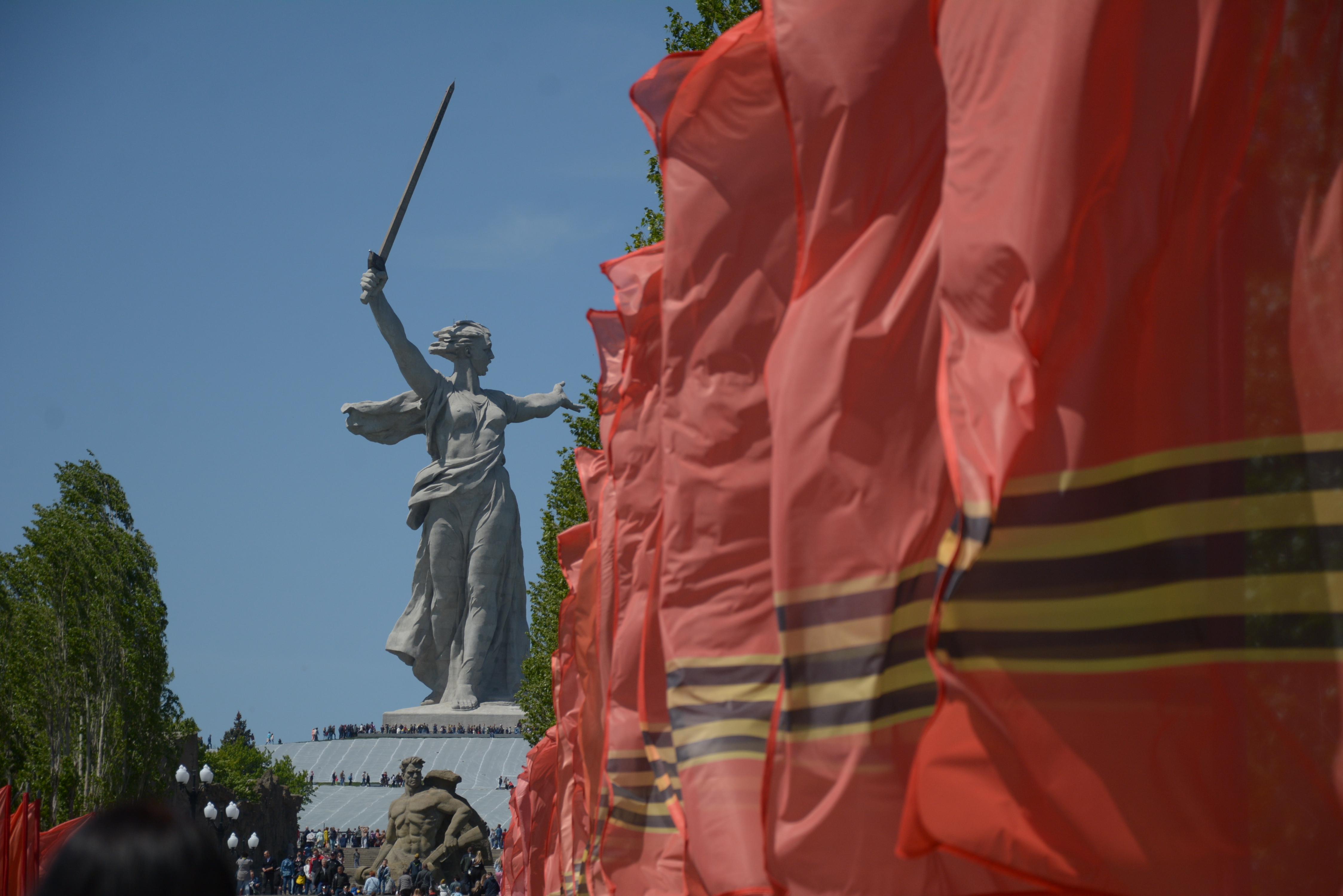 Лучшие кадры Дня Победы в Волгограде
