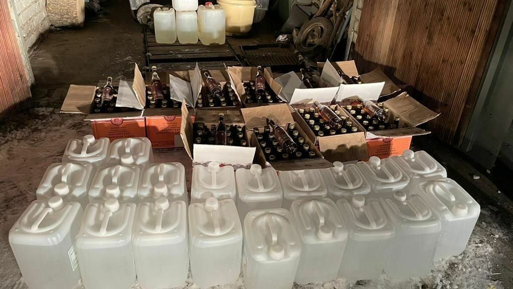 200 литров «левого» алкоголя изъяли под Волгоградом