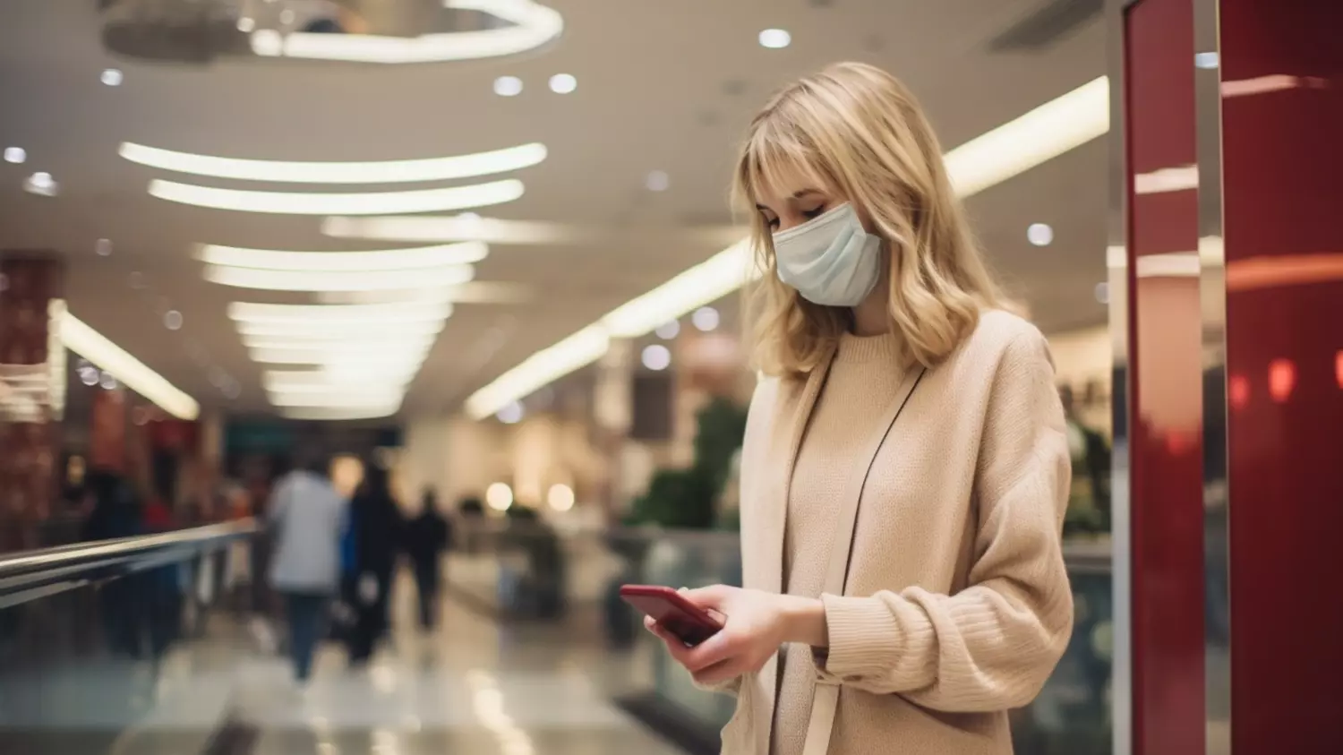 Один из способов уберечь себя от пневмонии - носить маску в общественных местах