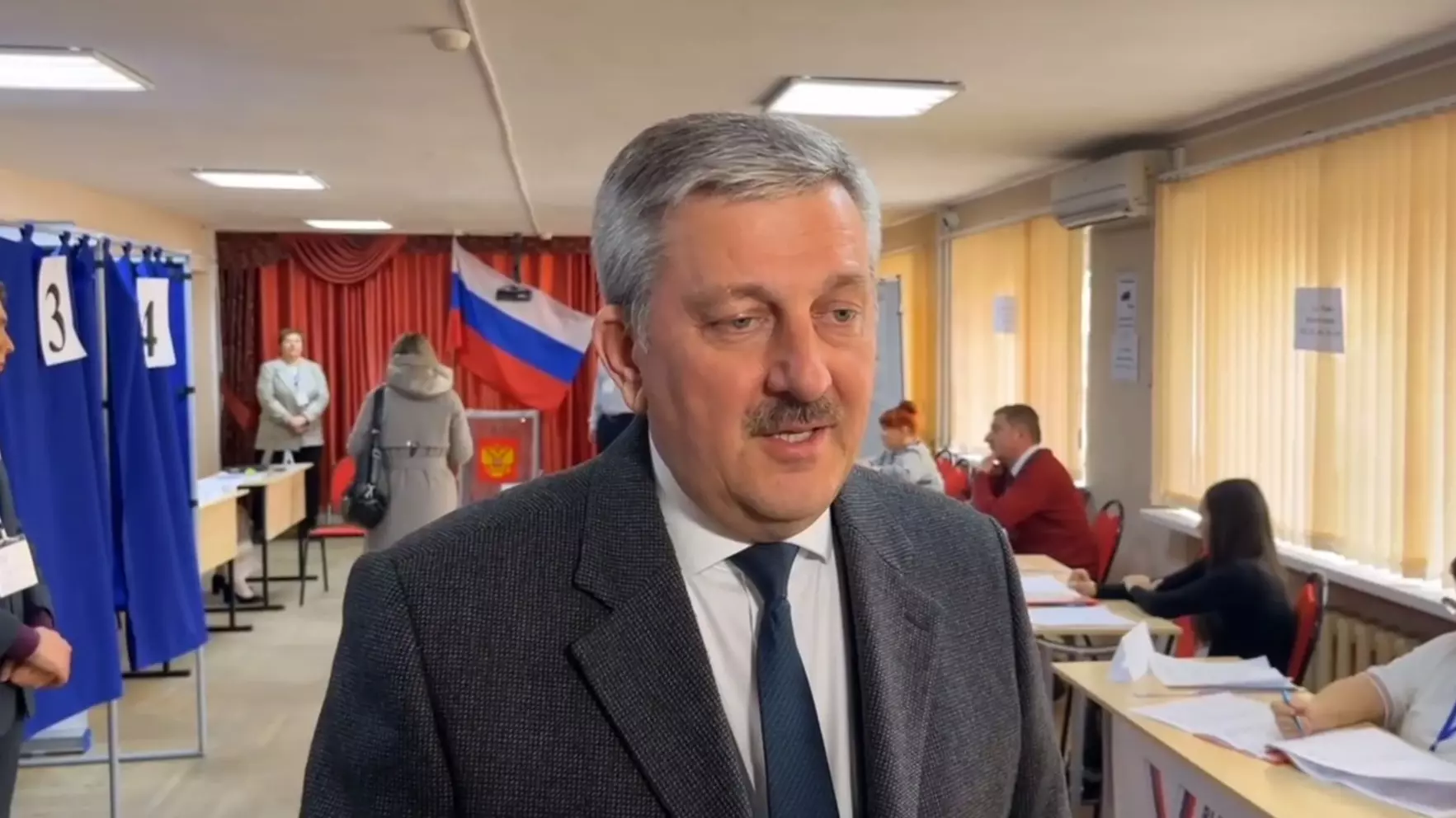Мэр Волгограда Марченко рассказал о ходе голосования на выборах президента