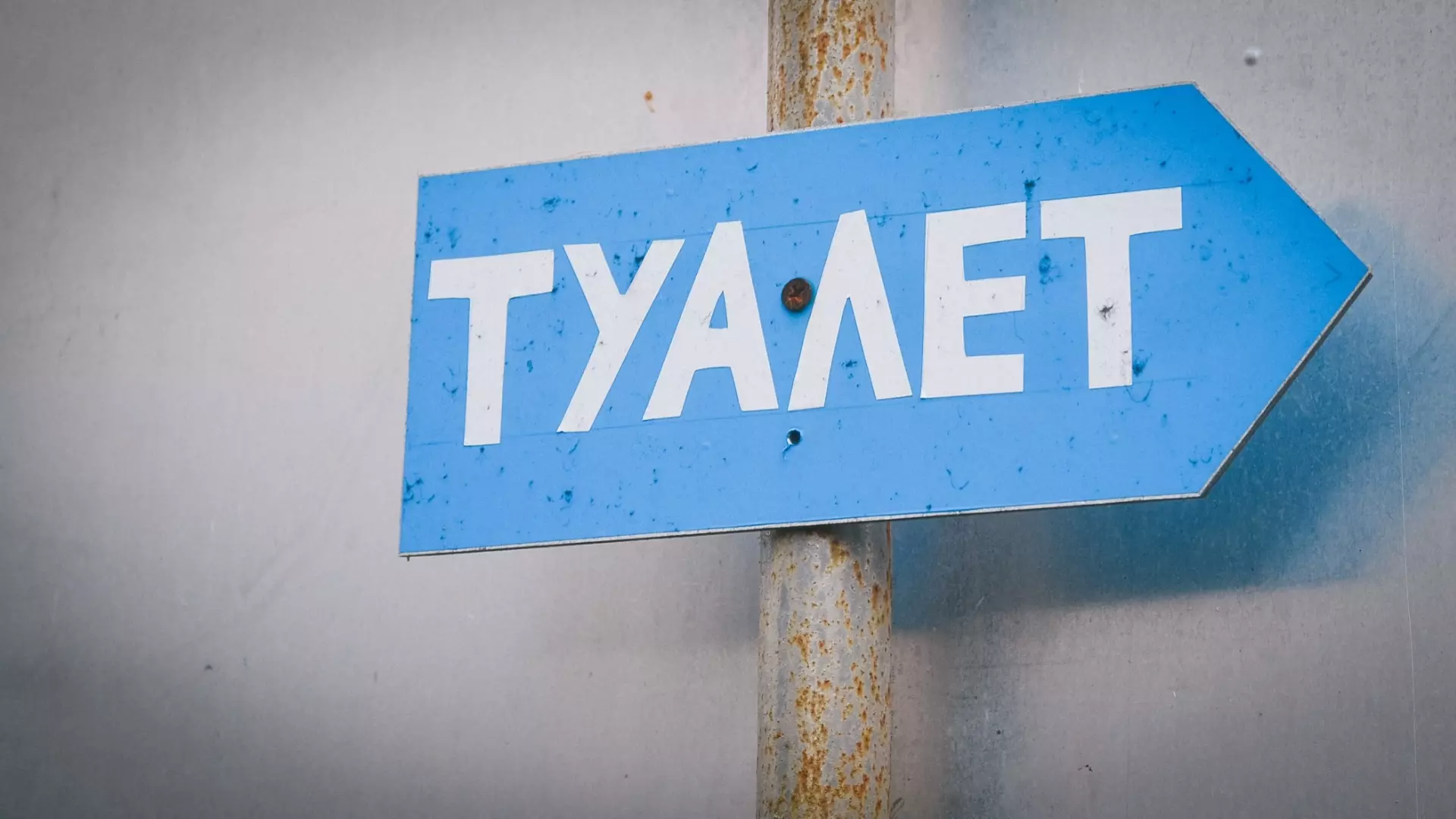 Туалет в центре Волгограда отпугивает от себя людей