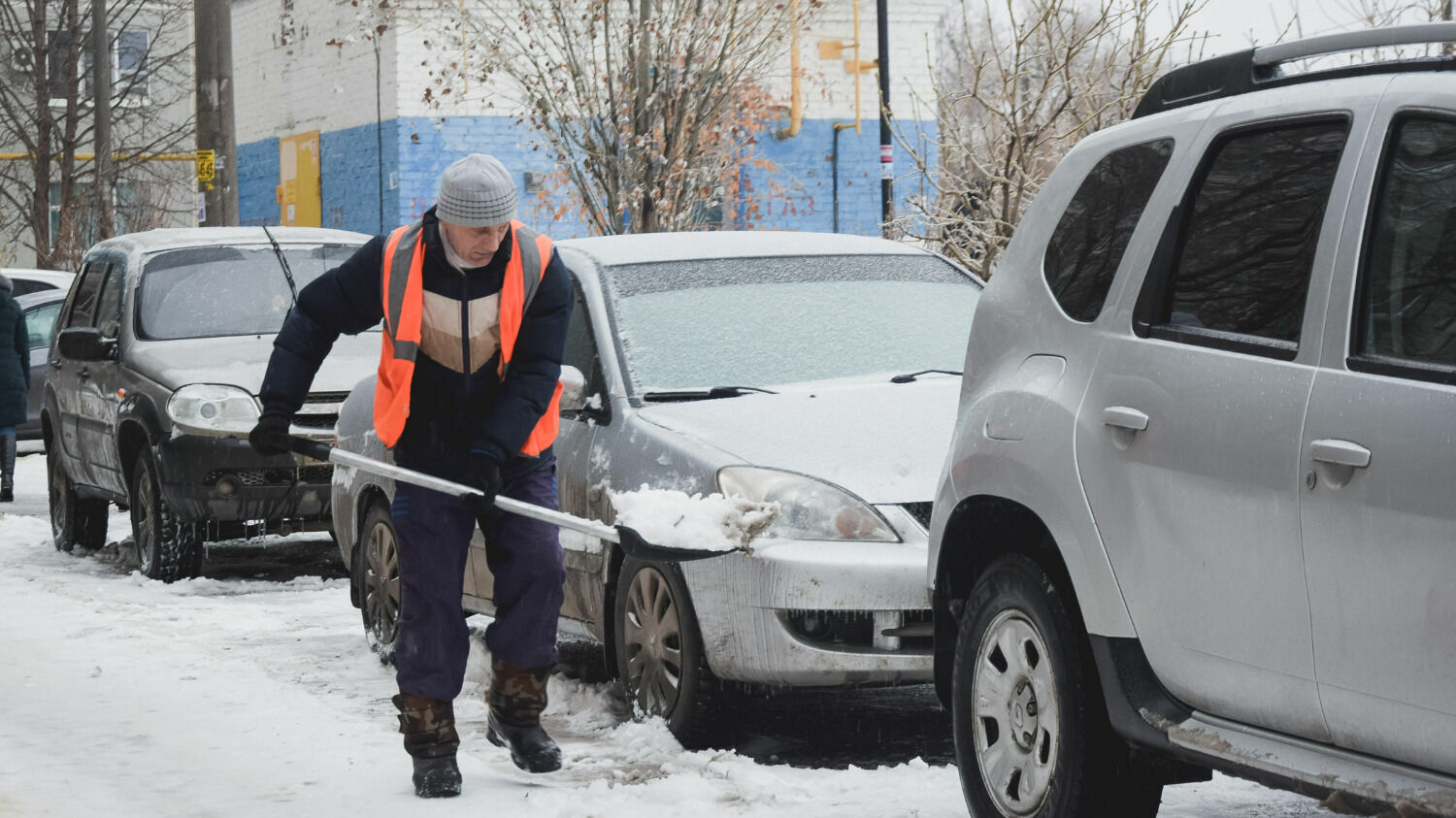 Декабрьские снегопады доставят проблем коммунальщикам Волгограда