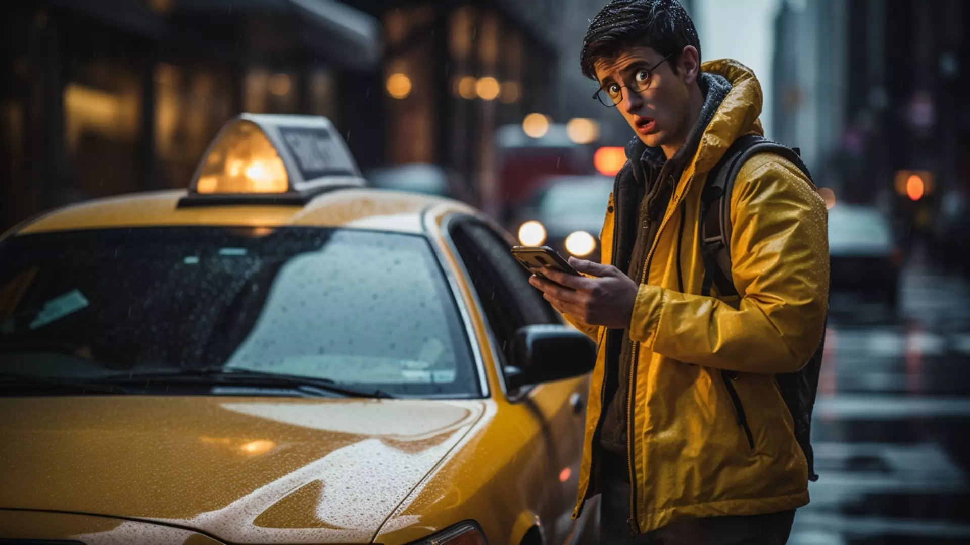 Такси резко подорожало в Волгограде из-за аномального снегопада