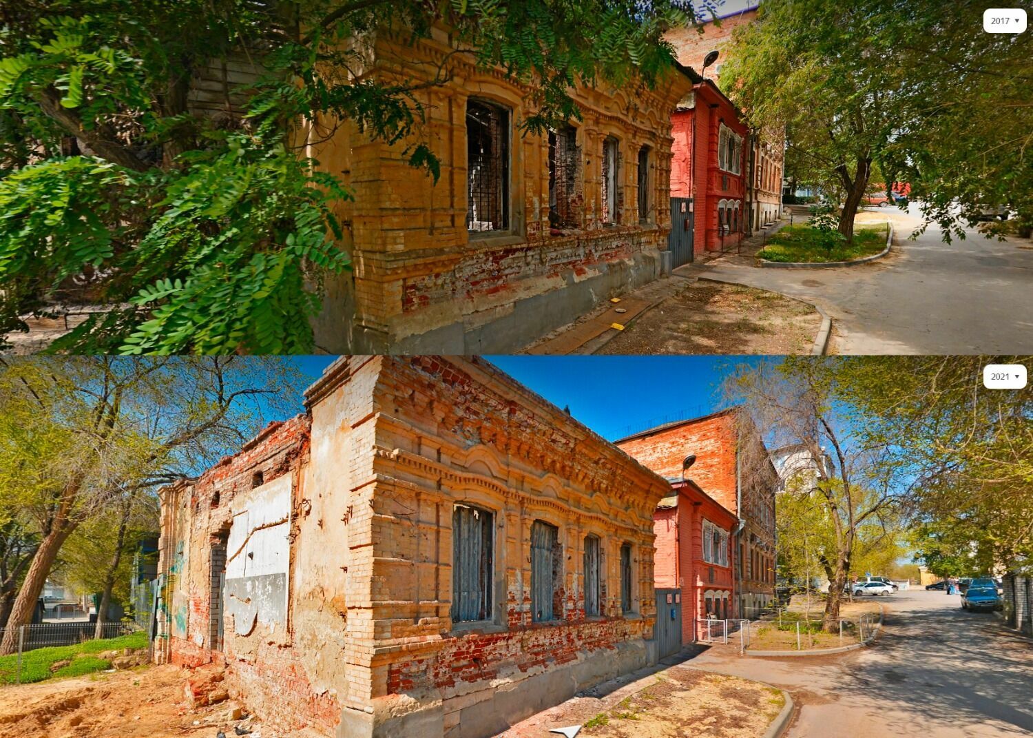 Улица Балашовская, 11 в Ворошиловском районе Волгограда спустя несколько лет
