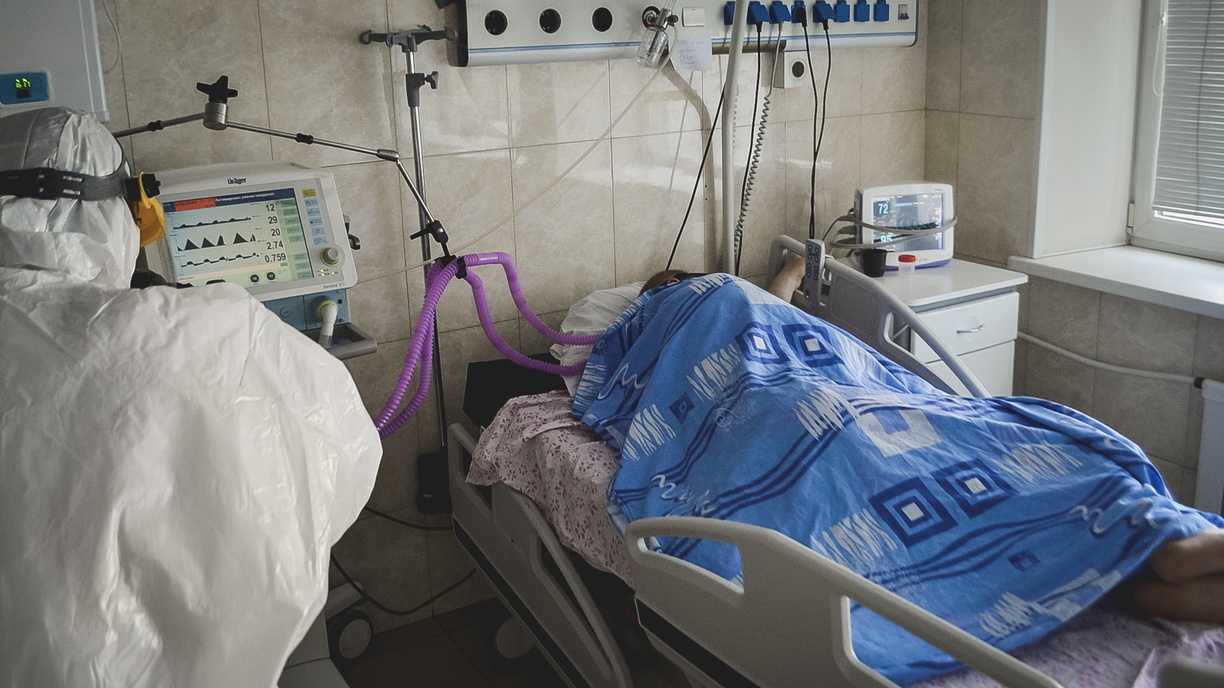 Уровень госпитализации ковидных больных в Волгограде достиг осеннего пика
