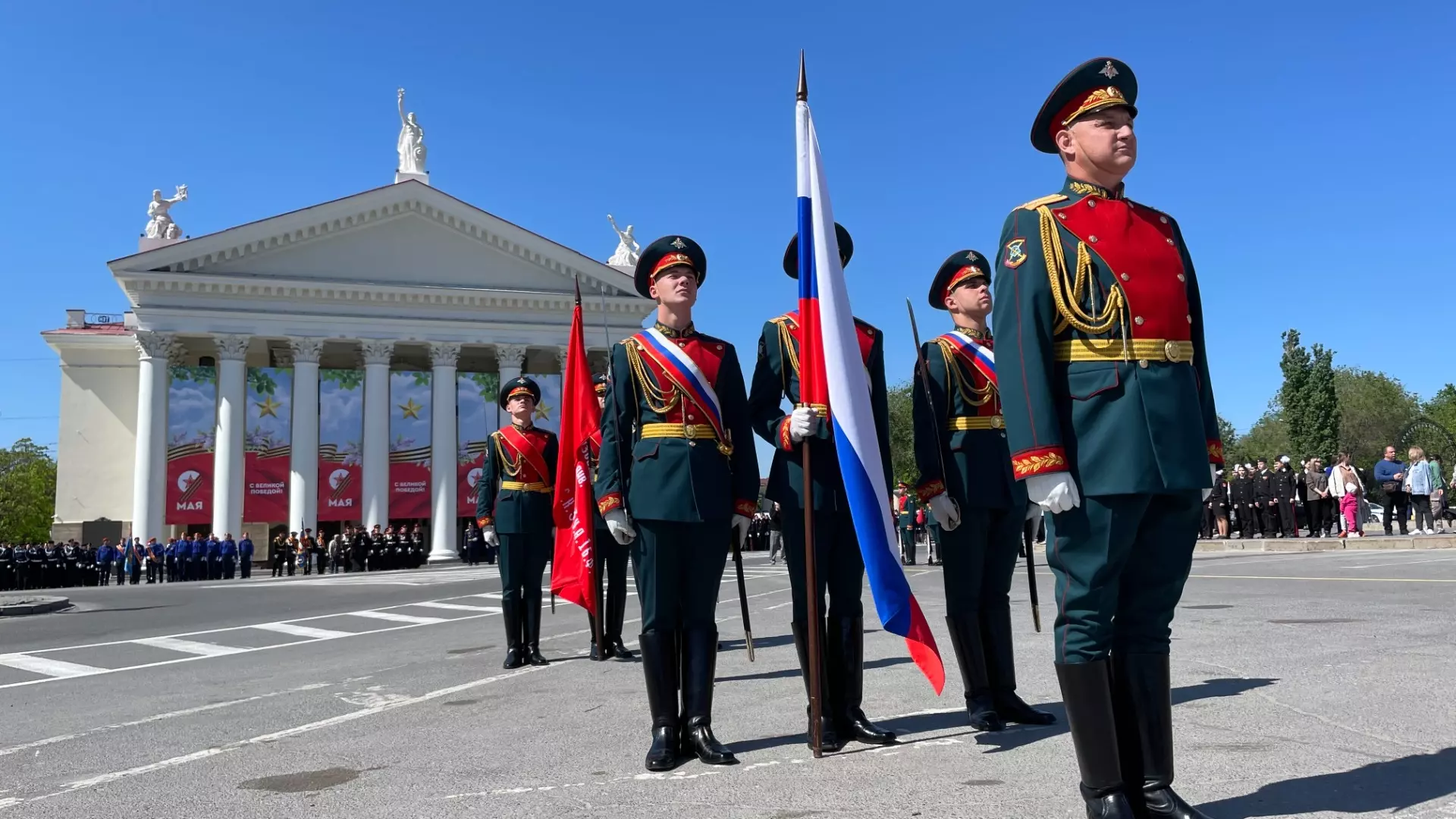 Генеральная репетиция Парада Победы проходит в Волгограде