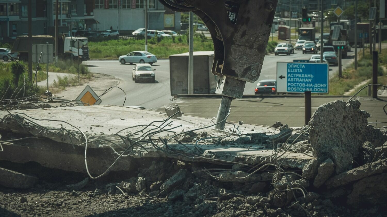 Реконструкция участка Третьей Продольной магистрали в Волгограде