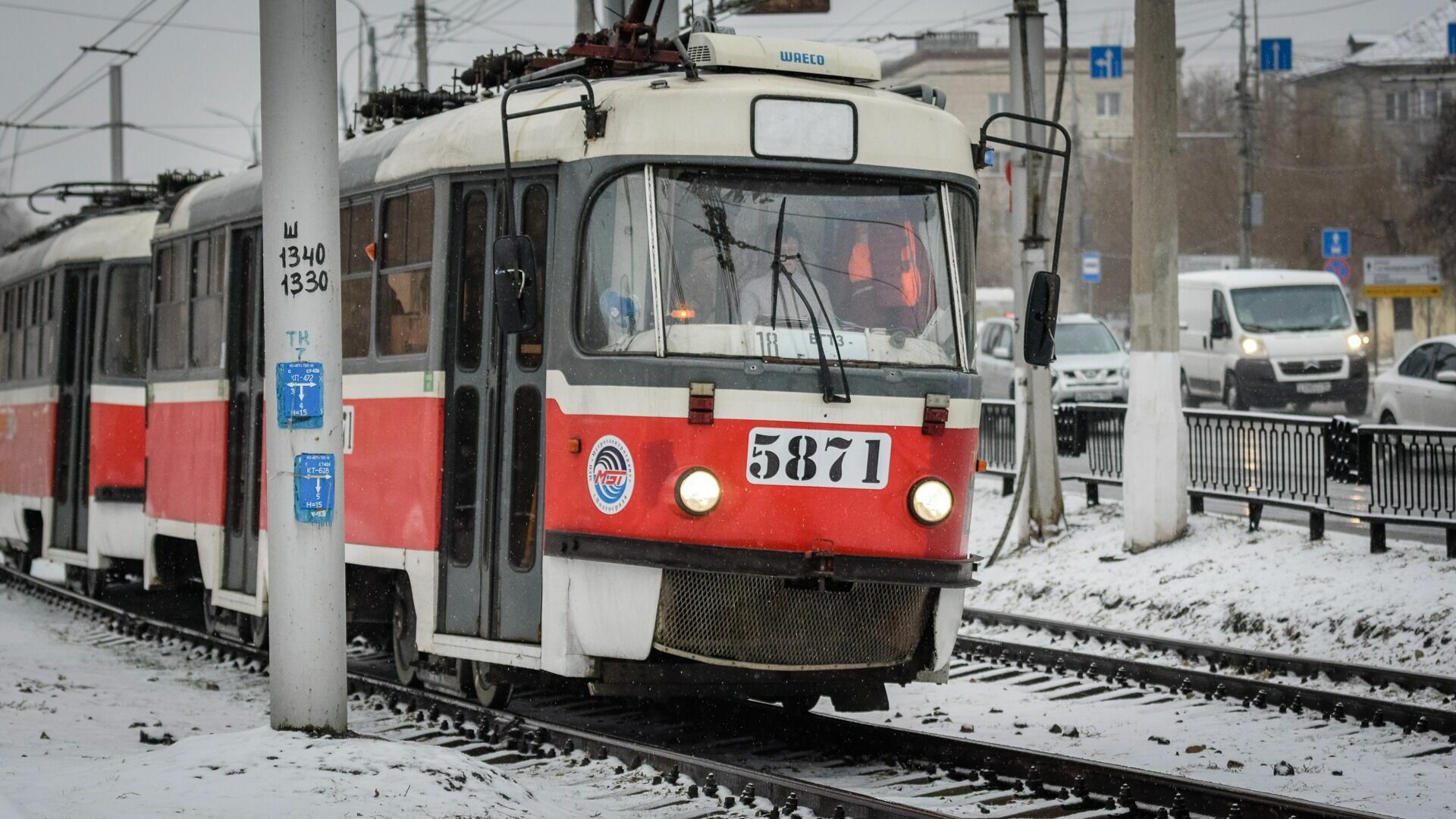 Обрыв провода на линии скоростного трамвая устранили в Волгограде