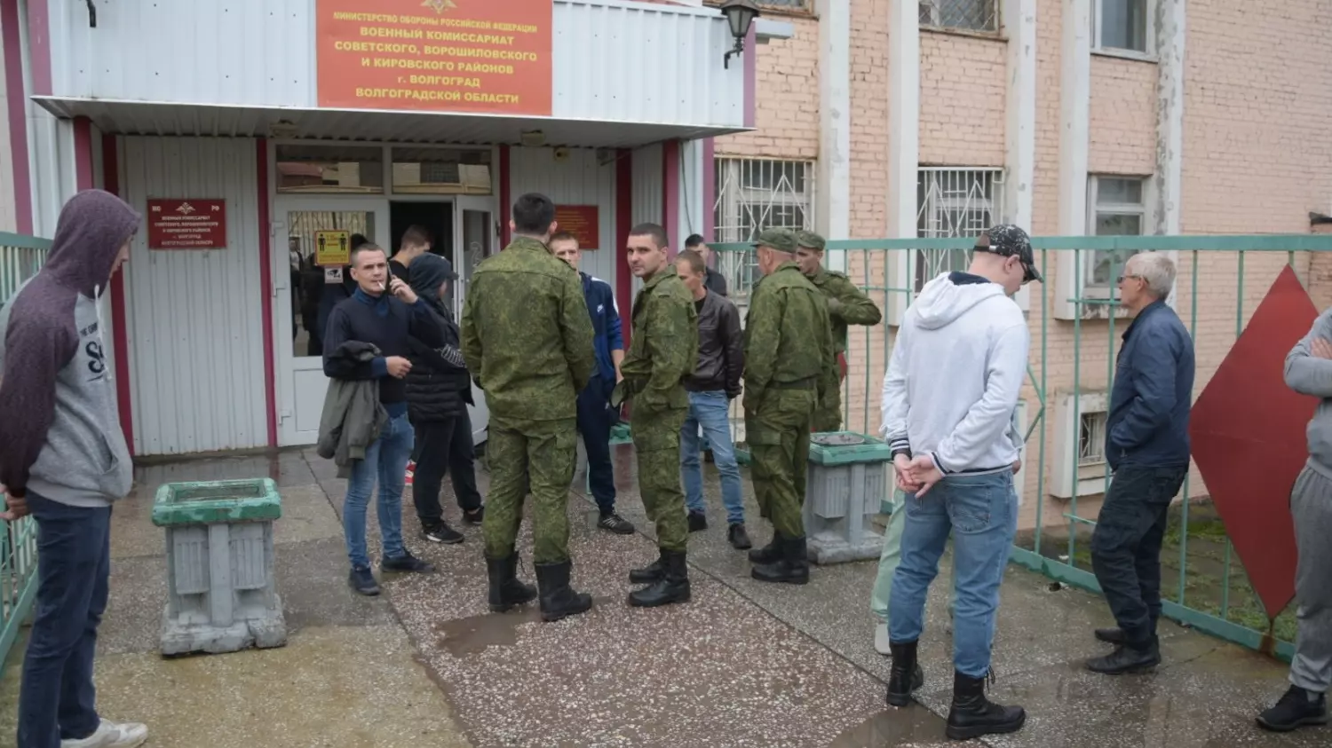 Частичная мобилизация в Волгограде сменилась добровольной